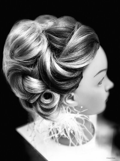 Angelika training head, dark blonde