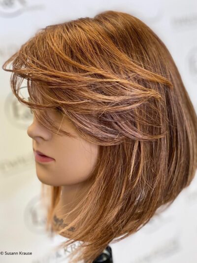 Eva training head, medium brown