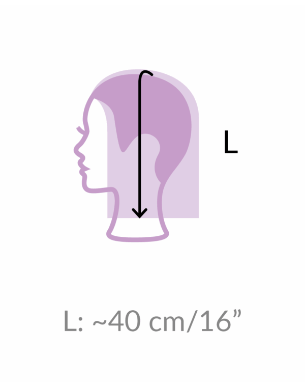 Testina Elisa, biondo dorato - immagine 2
