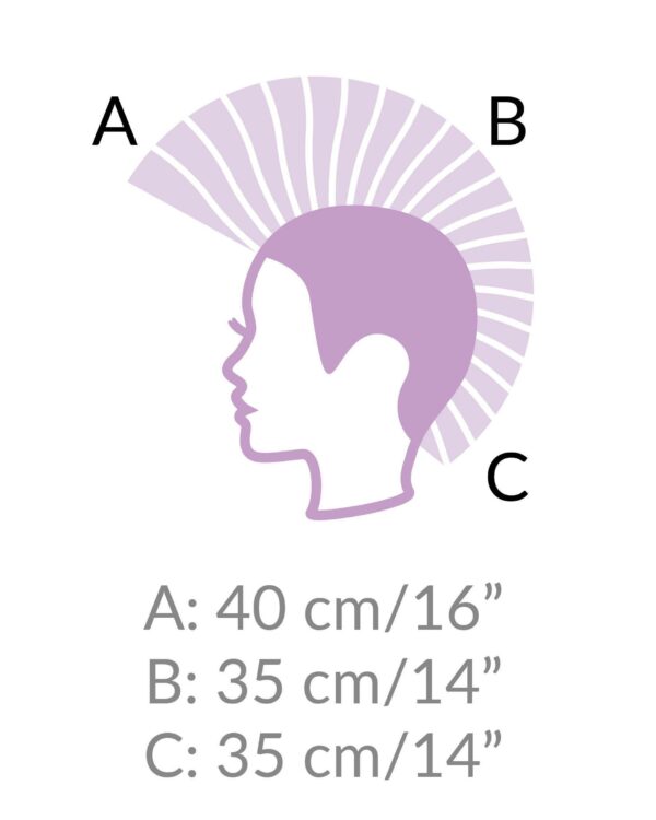 Testina Elke, biondo scuro - immagine 2