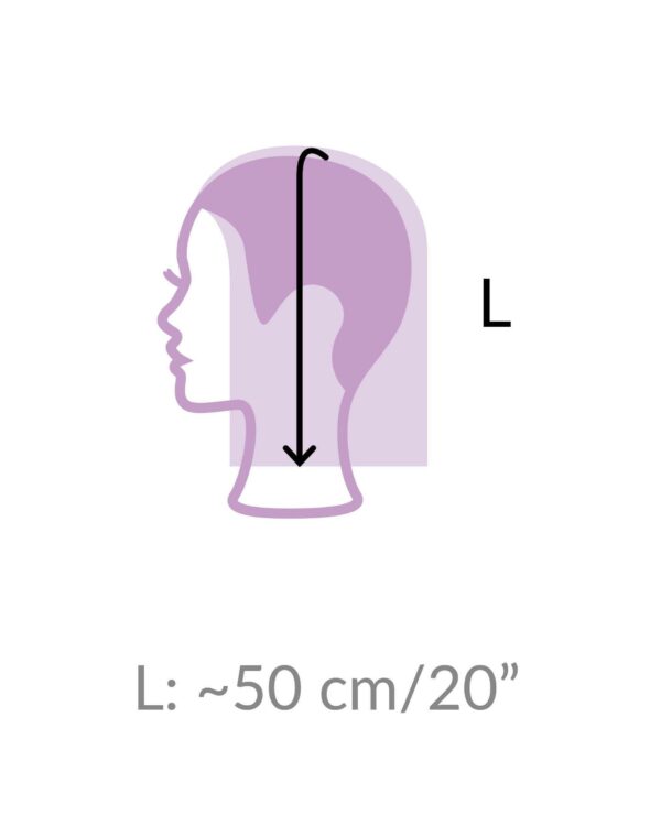 Testina Ellen, castano medio - immagine 2