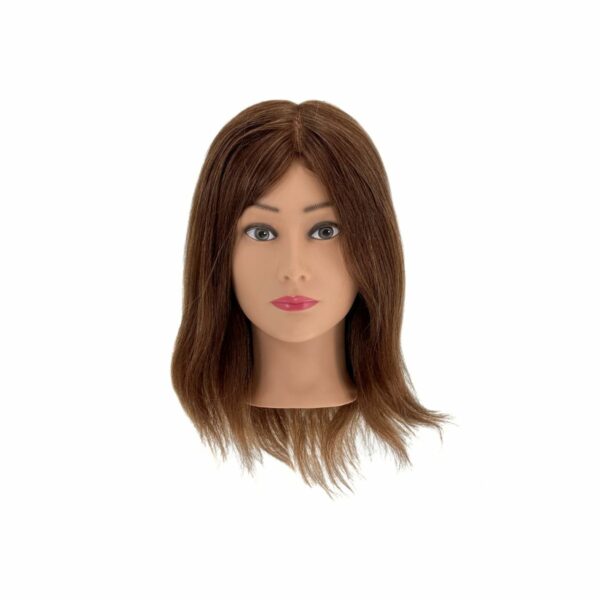 Sandra training head, light brown